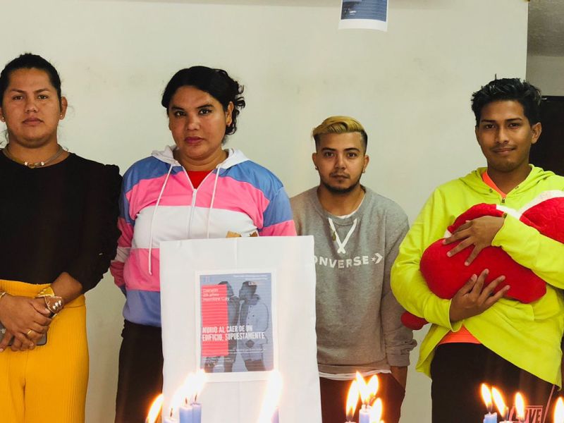 Se desarrolló la exposición del museo trans por la despenalización y encendido de velas por asesinatos trans