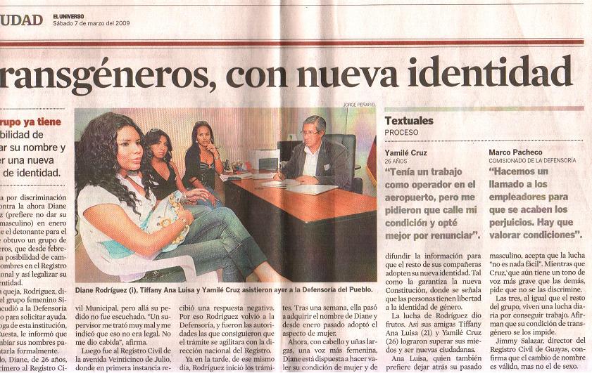 Cambio de Nombre en Cédula