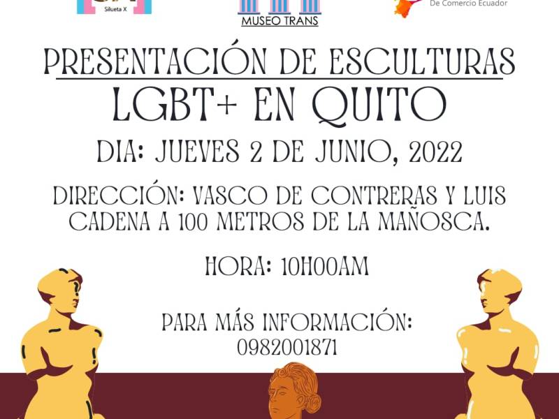 Presentación de Esculturas LGBT+ en Quito